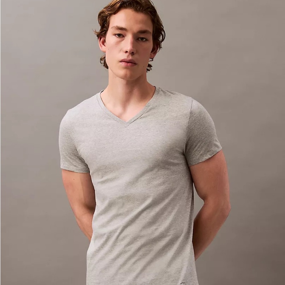 Calvin Klein Men’s Multiple Sizes &. Colors Classic Fit V-Neck T